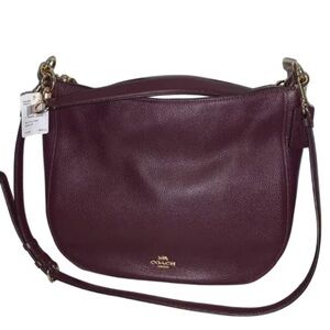 NWT Coach Elle Hobo Raspberry